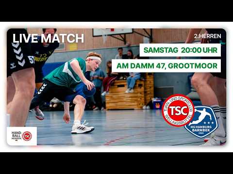 TSC Wellingsbüttel 2 vs HG Hamburg-Barmbek 7 (Männer Kreisliga Hamburg HHV 25/26)