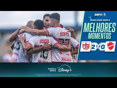 CRB DERROTA O VILA NOVA DENTRO DE CASA PELA SÉRIE B | MELHORES MOMENTOS