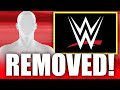 WWE Star REMOVED WWE Planning MAJOR Event Wrestling News
