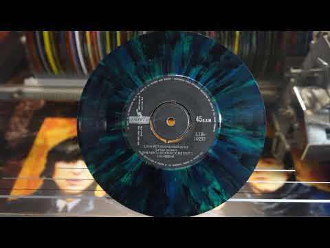 Jonnie's Jukebox Plays: Love Potion Number Nine - The Ventures 1965.  Multicolour Vinyl 7" Record.