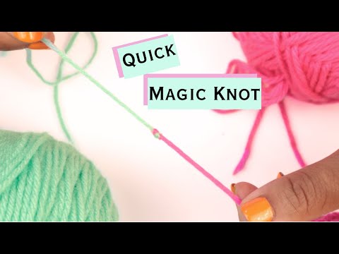 MAGIC KNOT: Seamlessly Join Yarn with This Easy Crochet Technique!
