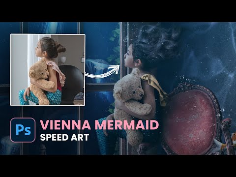 Photoshop Speed Edit - 'Vienna Mermaid'
