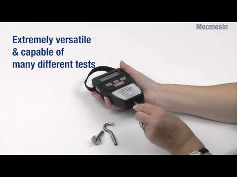 Compact Force Gauge (CFG+) - Product Overview Video - Mecmesin Force Measurement