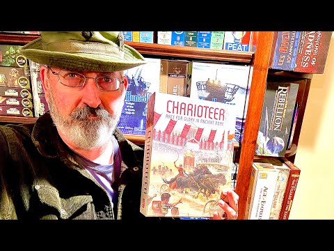 REVIEW 'Charioteer: Race for Glory in Ancient Rome’ GMT