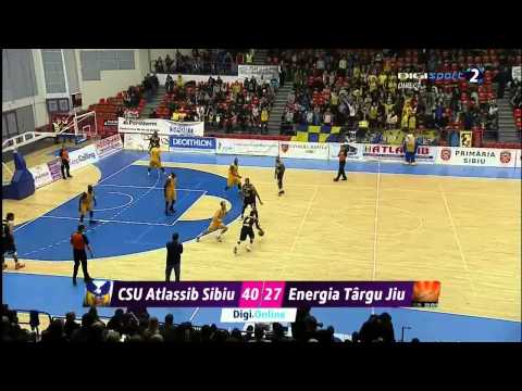 CSU Atlassib Sibiu vs. CS Energia Tg. Jiu - Jan 09, 2015 Full Game