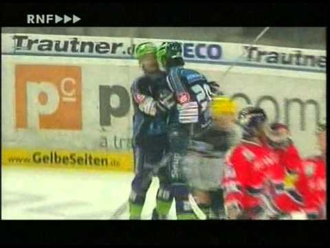 DEL 08-09 #21 Nürnberg - Mannheim 3-2OT