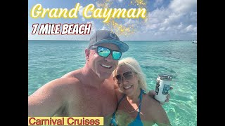 GRAND CAYMAN, SEVEN (7) MILE BEACH, CARNIVAL CRUISE #carnivalmiracle 