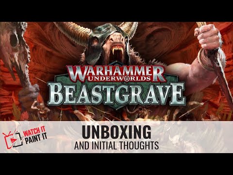 Warhammer Underworlds : Beastgrave - Unboxing & Initial Thoughts