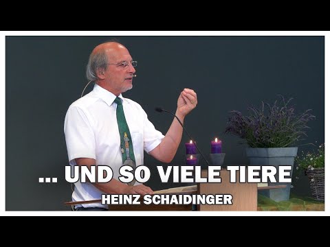 Heinz Schaidinger: ... and so many animals | July 3, 2021
