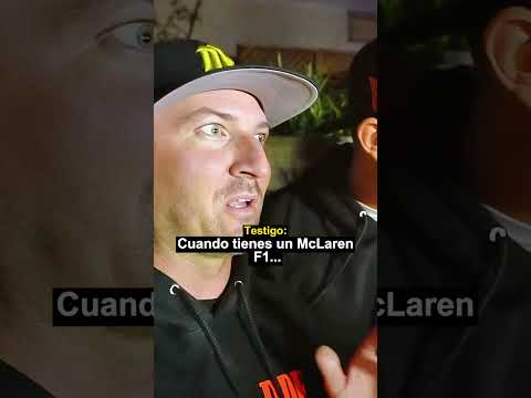 Policía Intenta Remolcar McLaren F1 de 20 Millones de Dólares