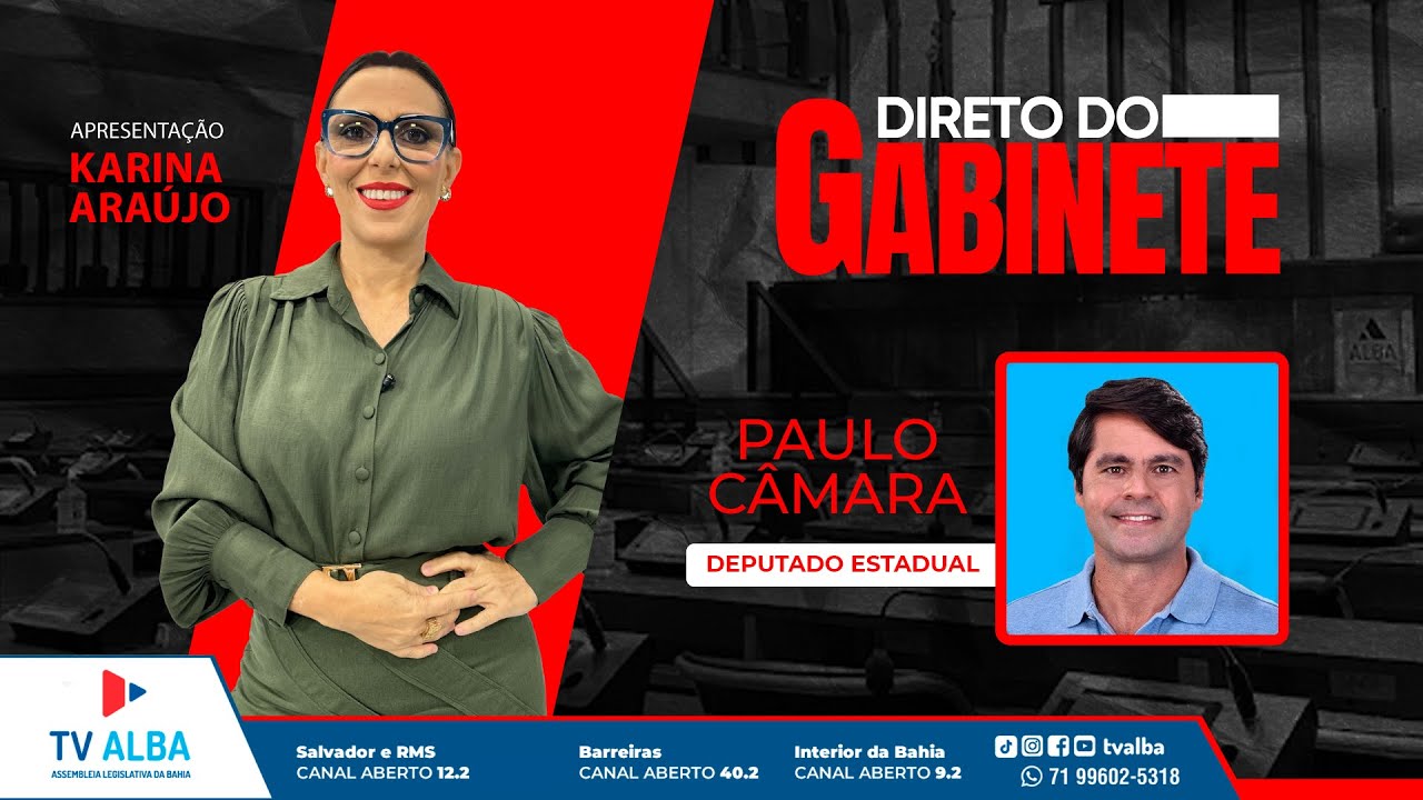 DIRETO DO GABINETE - DEPUTADO ESTADUAL PAULO CÂMARA