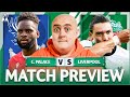 CRYSTAL PALACE vs LIVERPOOL! Starting XI Prediction & Preview