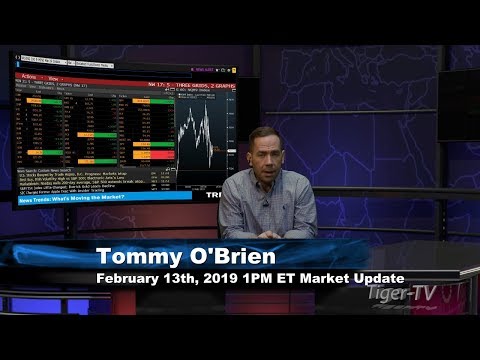 February 13th 1PM ET Market Update with Tommy O'Brien on TFNN