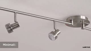 Watch a Video About the ProTrack 6.5W 4-Light Brushed Nickel LED Track Fixture