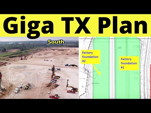 Tesla Giga Texas Official Site Plan Revealed With 2 Buildings