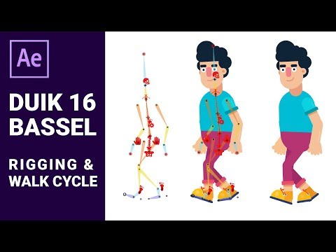 Dog Walking Animation in After Effects Tutorial Dog Walk cycle