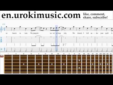 How to Play Guitar Miley Cyrus - Wrecking Ball Part#2 Melody School Learn Class Course Tutorial