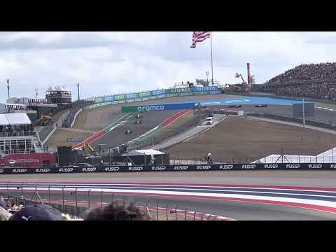 Turn 19 COTA grandstands 2022!! #f1 #austingp #formula1