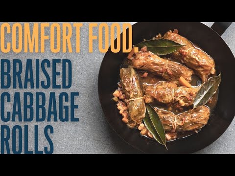 Provencale style cabbage rolls: Delicious family dish for cold winter nights