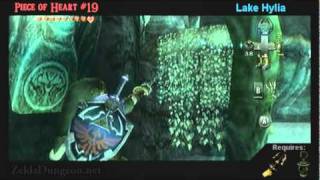 Legend of Zelda Twilight Princess Pieces of Heart Locations (Part 1 of 2)