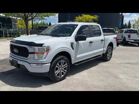 2022 Ford F-150 XL 4WD SuperCrew 5.5' Box in White for sale at Pine Tree Ford in Woodbridge, ON