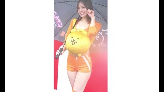 【蒼乃 茜／PONOS RACING レースアンバサダー】SUPERGT　ピットウォークの模様　スポーツランドSUGO　2024.09.22