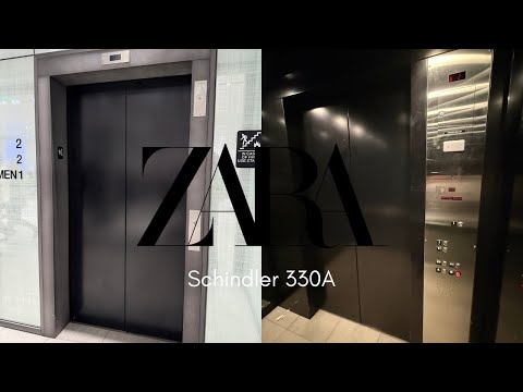 Crappy Schindler 330A Hydraulic Elevator | ZARA | The Galleria | Houston, TX