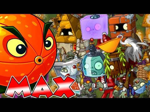 Plants vs Zombies 2 Epic Hack - Citron Max Level vs ALL NEW Zombies
