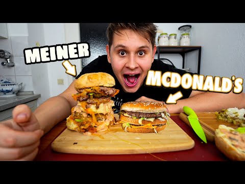 Make your own BIG MAC BUT IN FAT GUY STYLE🍔🤤