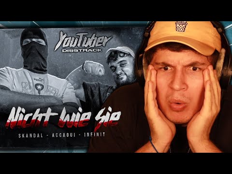 Ging DAS ZU WEIT😱?!?...Reaktion : SKANDAL x INFINIT x ACCAOUI - “NICHT WIE SIE“ (YouTuber Disstrack)