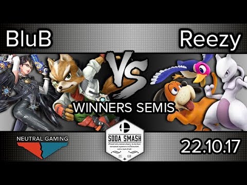 Soda Smash III - NG | BluB (Fox, Bayonetta) vs Twomix (Mewtwo, Duck Hunt) - Winners Semis