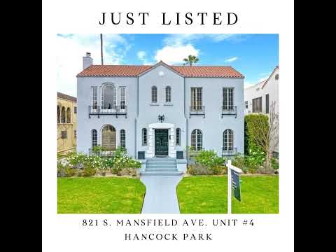 Beautiful 1920s Mediterranean Unit In A Fourplex (TIC)