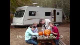 preview picture of video 'New Forest 09-10 UKCampsitefinder.co.uk Caravan Holiday fun'