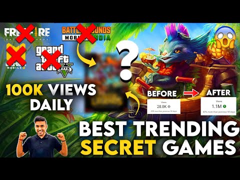 Top Best Games To Start YouTube Channel | Trending Games in India | Grow Gaming Channel Fast 1000%