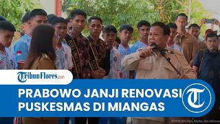 Kunjungi Pulau Terluar RI, Prabowo Janji Renovasi Semua Puskesmas dan Sekolah di Miangas
