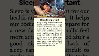 Sleep #english #story #storytime #reading #englishspeaking #englishlearning #shorts #shortsvideo