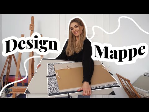 Mein Design Portfolio - Ich zeige meine Mappe aus dem Studium // I'mJette