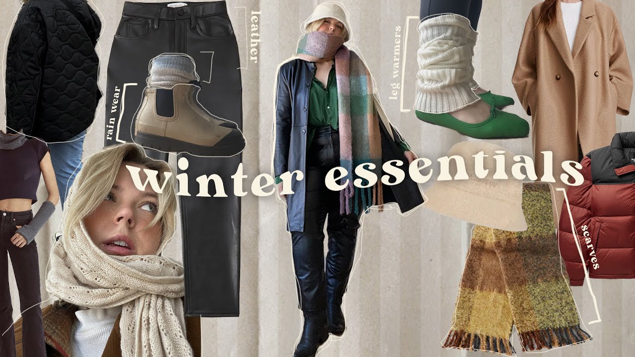winter wardrobe essentials 2021 (cold weather edition)
