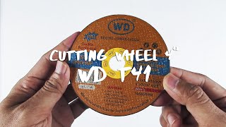 Batu Gerinda Potong WD 4” Mata Gerinda Cutting Wheel A60 T41 Abrasive dan Produk Abrasive