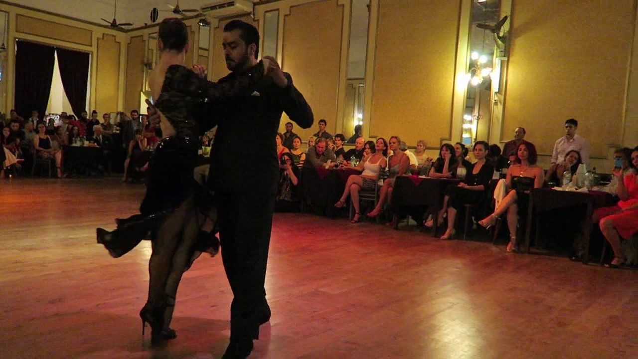 LEANDRO GOMEZ & ROMINA LEVIN  en Milonga Yira Yira - Jan 2017 1/2