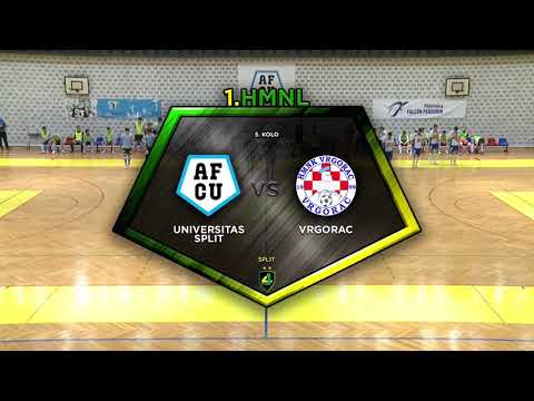 UNIVERSITAS vs VRGORAC 5:3 (5. kolo, 1. HMNL 20/21)