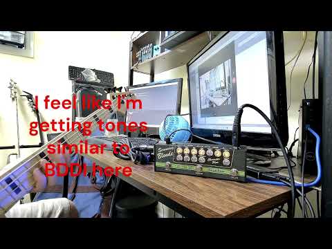 Tech 21 Sansamp Character Plus Screaming Blonde tested on bass