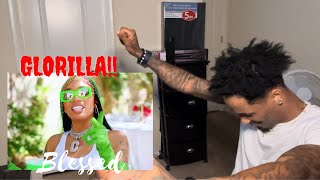 WE CANT SHOP AT SHEIN!? 😂 Glorilla - Blessed | OFFICIAL REACTION!!