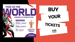 Buy Your Rugby League World Cup Tickets!
