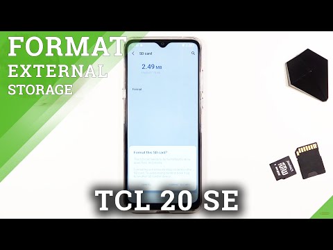 How to Format SD Card on TCL 20 SE – Erase Memory Card