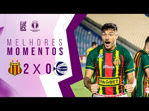 GOLEIRO SE ARRISCANDO; JOÃO FELIPE ARTILHEIRO - Sampaio Corrêa 2x0 São José - Melhores Momentos