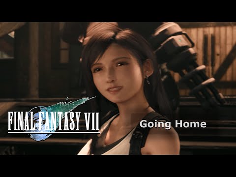 Final Fantasy VII Remake All Cutscenes - 5/45 [Going Home]