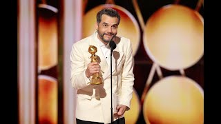 Wagner Moura recebe o prêmio de Melhor Ator em Filme Dramático