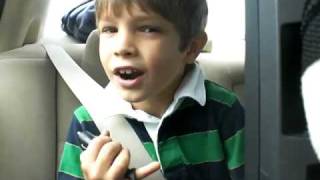 Connor singing Banana Smoothie by Naked Brothers Band