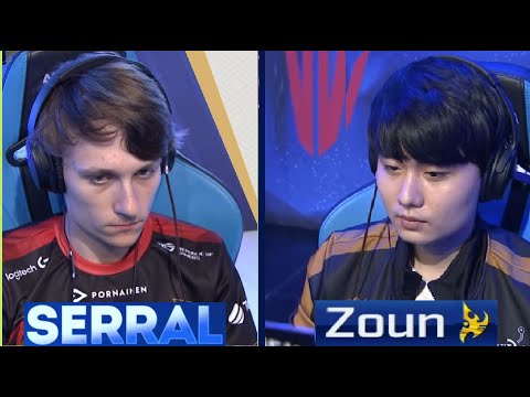Starcraft 2 SERRAL vs ZOUN SC2 Tournament Proleague 2022